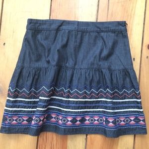 Embroidered Skirt